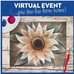 VIRTUAL EVENT! PAINT AT HOME!